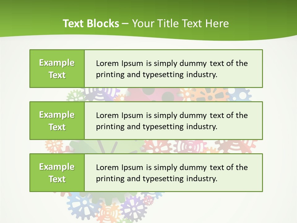 Birthday Greeting Postage PowerPoint Template