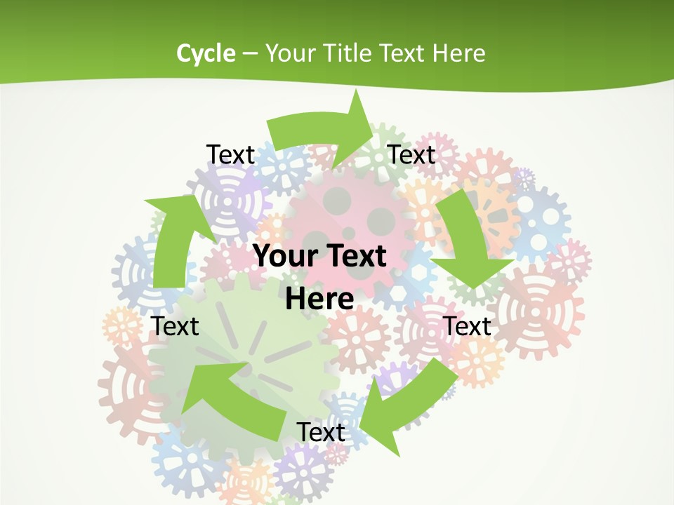 Birthday Greeting Postage PowerPoint Template