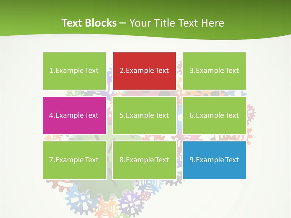 Birthday Greeting Postage PowerPoint Template