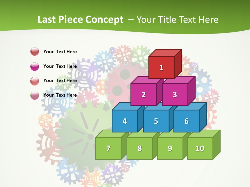 Birthday Greeting Postage PowerPoint Template