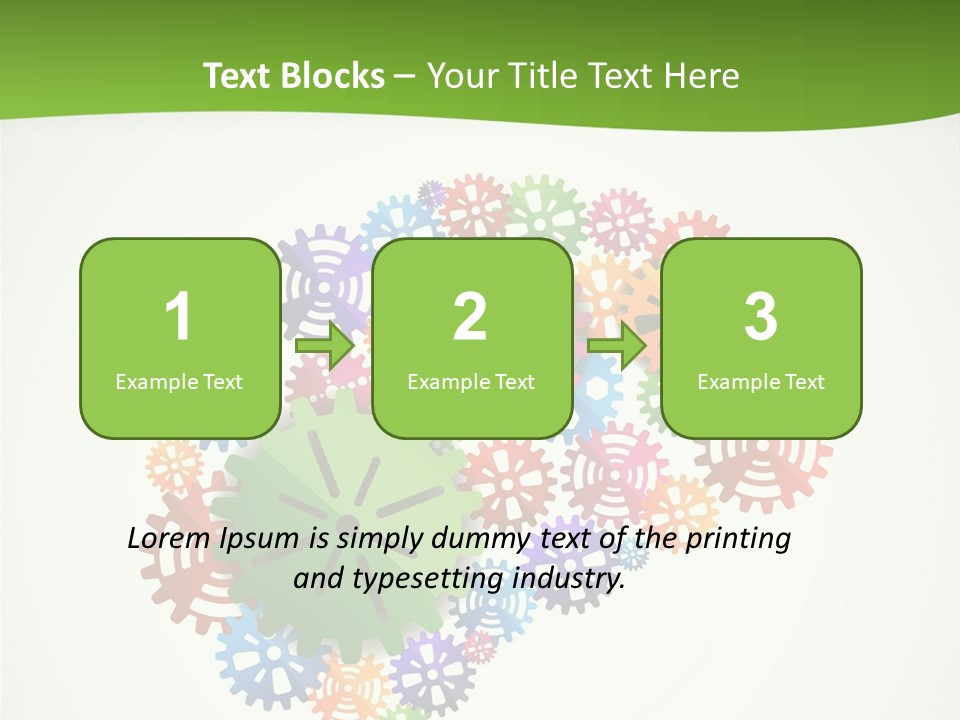 Birthday Greeting Postage PowerPoint Template