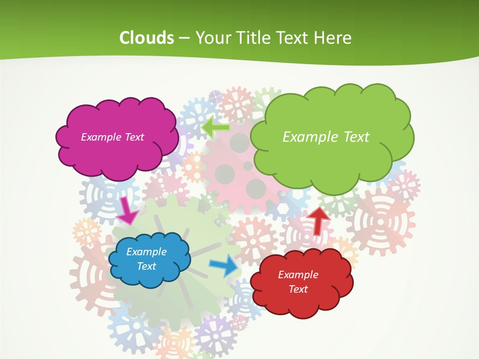 Birthday Greeting Postage PowerPoint Template