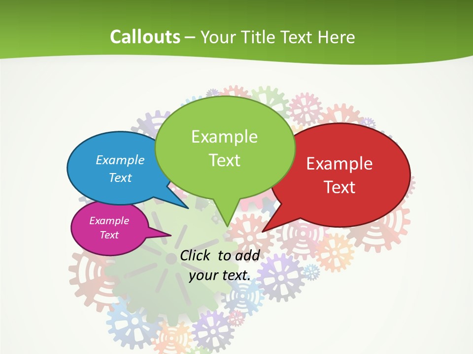 Birthday Greeting Postage PowerPoint Template