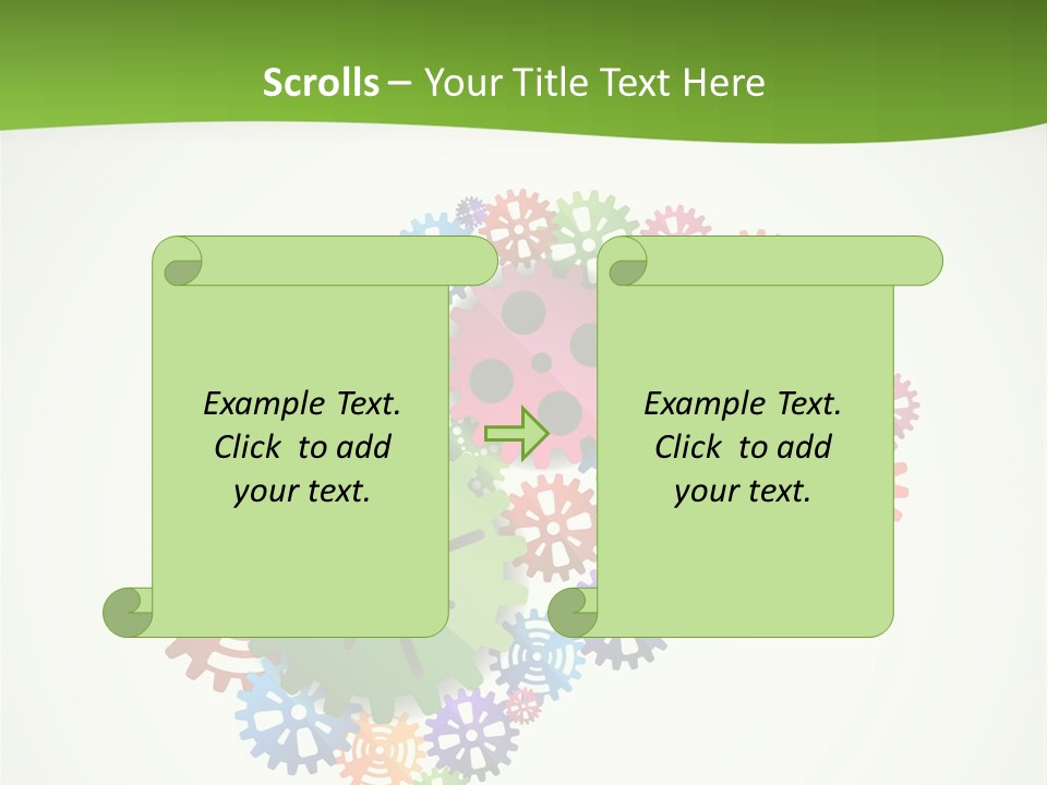 Birthday Greeting Postage PowerPoint Template