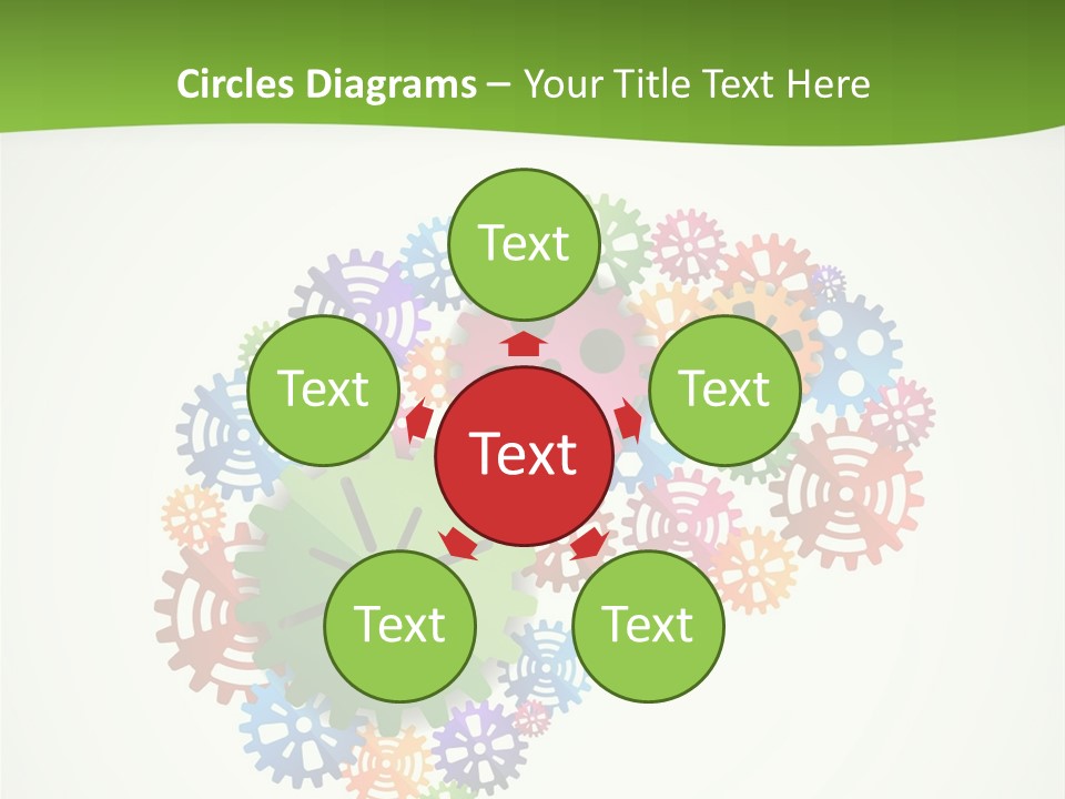 Birthday Greeting Postage PowerPoint Template