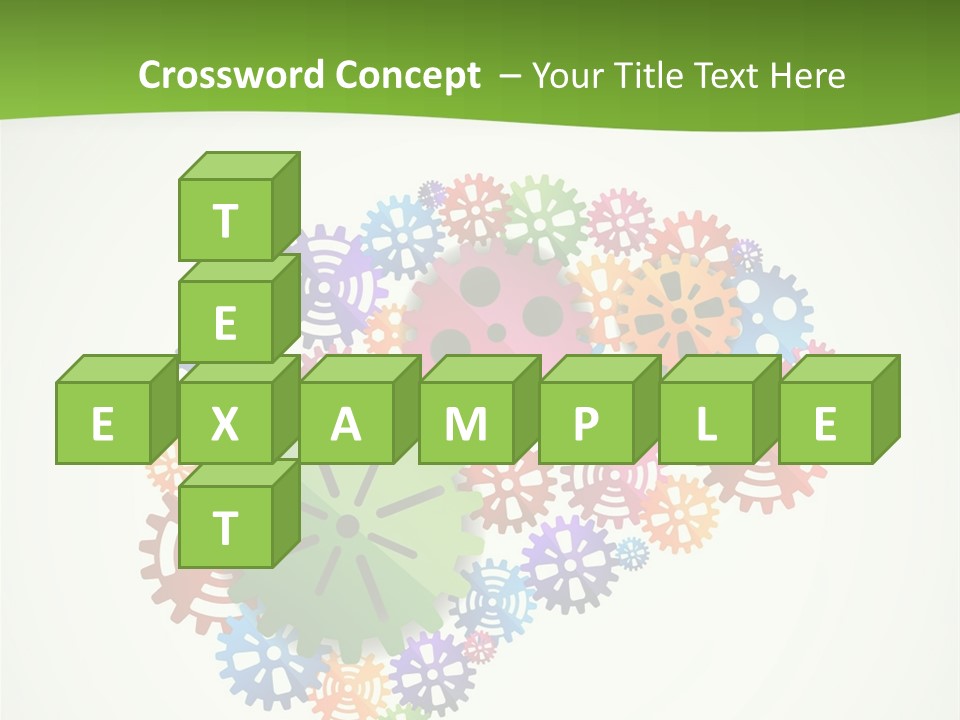 Birthday Greeting Postage PowerPoint Template