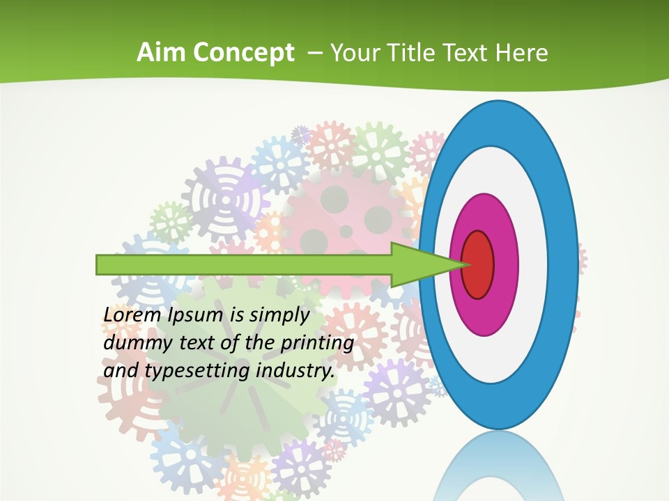 Birthday Greeting Postage PowerPoint Template