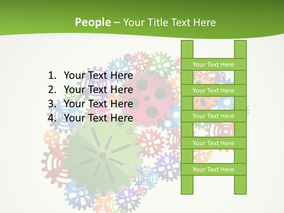 Birthday Greeting Postage PowerPoint Template