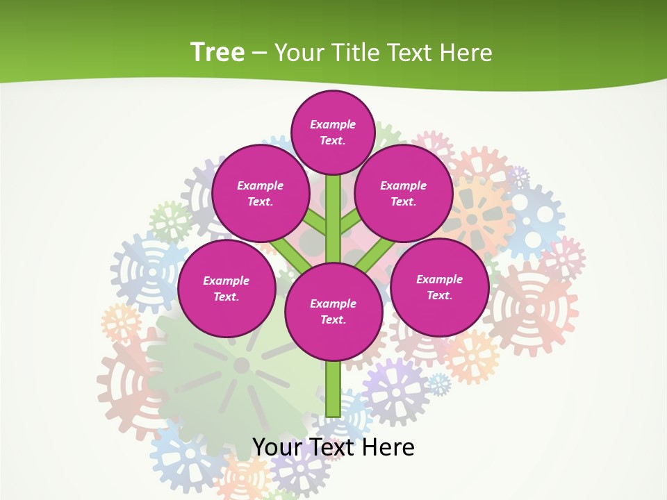 Birthday Greeting Postage PowerPoint Template