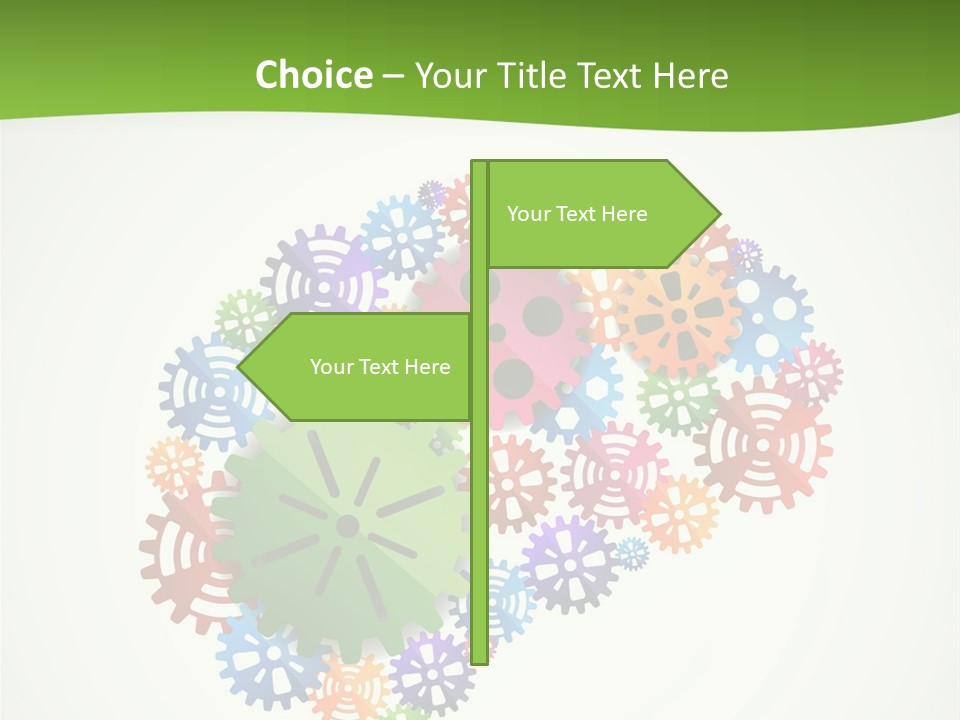 Birthday Greeting Postage PowerPoint Template