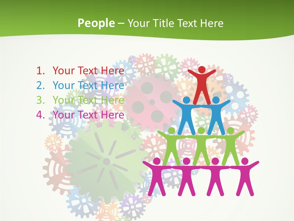 Birthday Greeting Postage PowerPoint Template