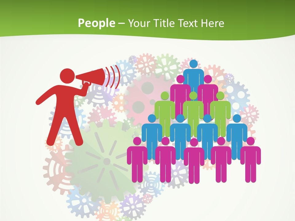 Birthday Greeting Postage PowerPoint Template