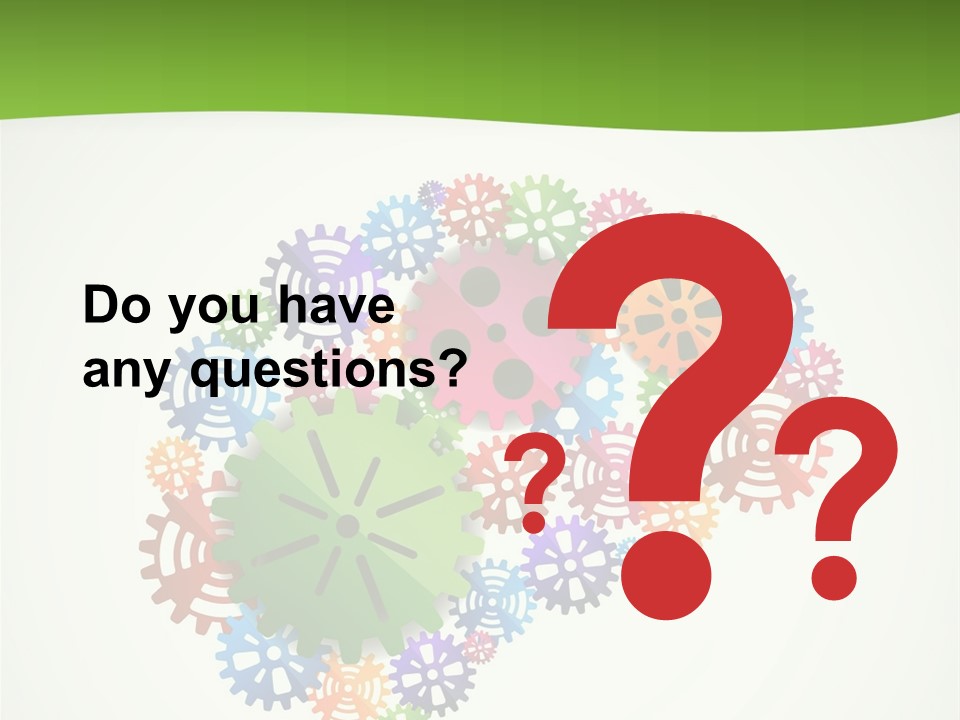 Birthday Greeting Postage PowerPoint Template