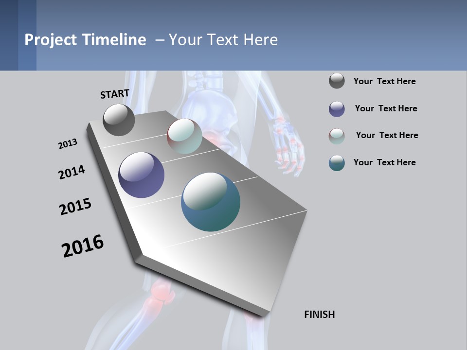 Cupcake Happiness Cake PowerPoint Template