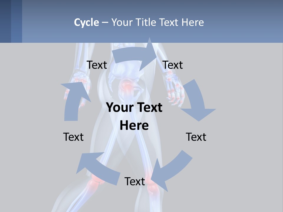 Cupcake Happiness Cake PowerPoint Template