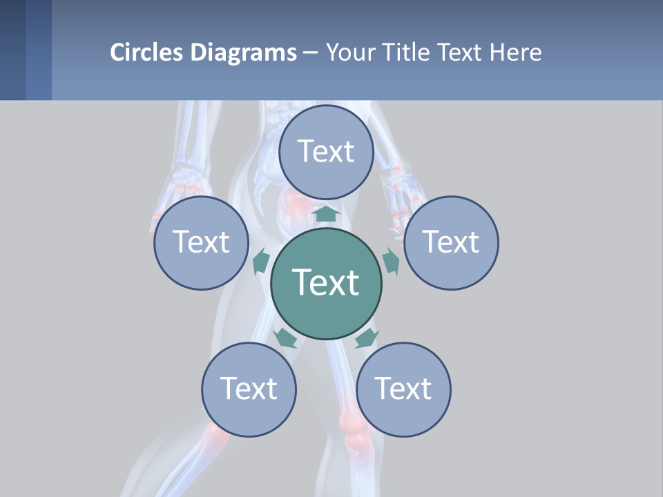 Cupcake Happiness Cake PowerPoint Template