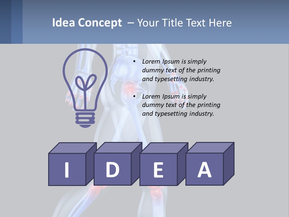 Cupcake Happiness Cake PowerPoint Template