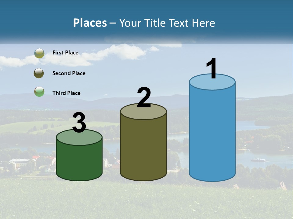 Card Cartoon Happy PowerPoint Template