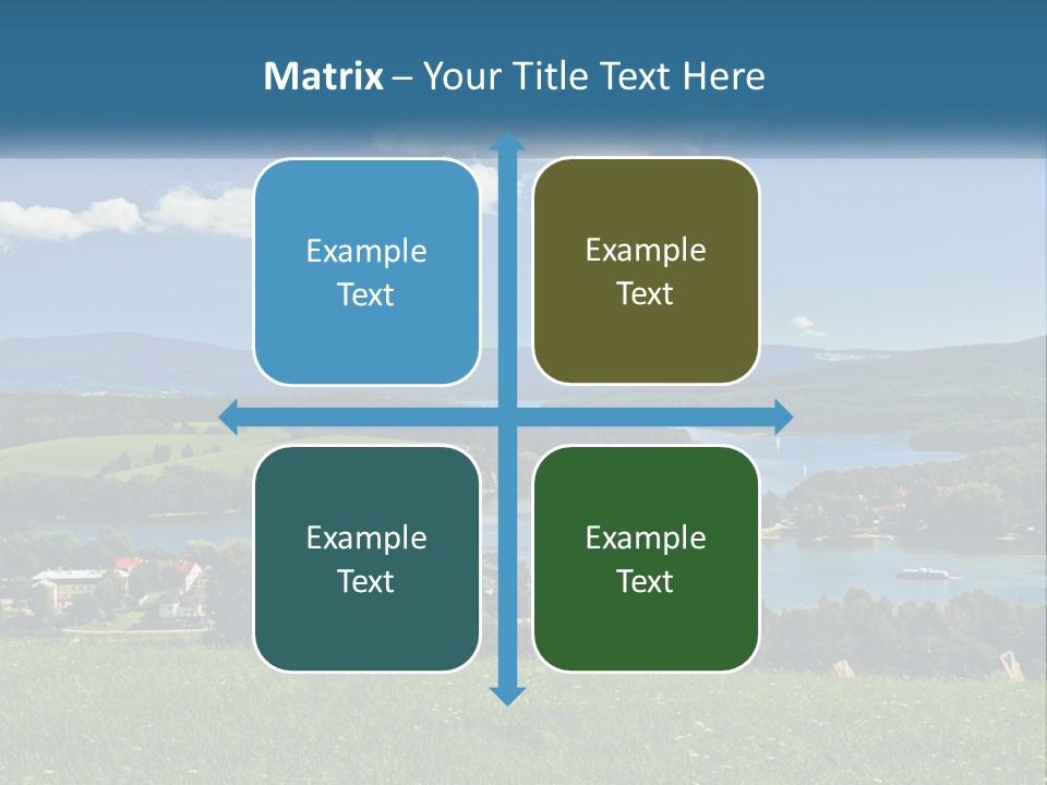 Card Cartoon Happy PowerPoint Template