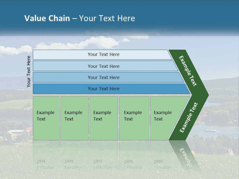 Card Cartoon Happy PowerPoint Template