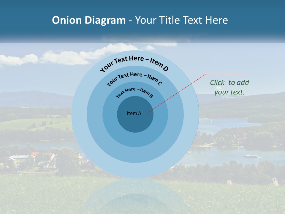 Card Cartoon Happy PowerPoint Template