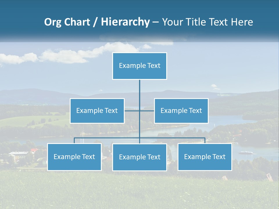 Card Cartoon Happy PowerPoint Template