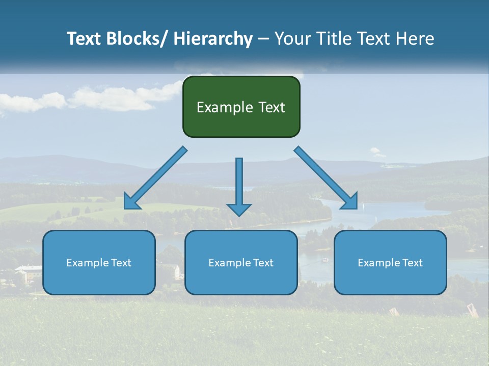 Card Cartoon Happy PowerPoint Template