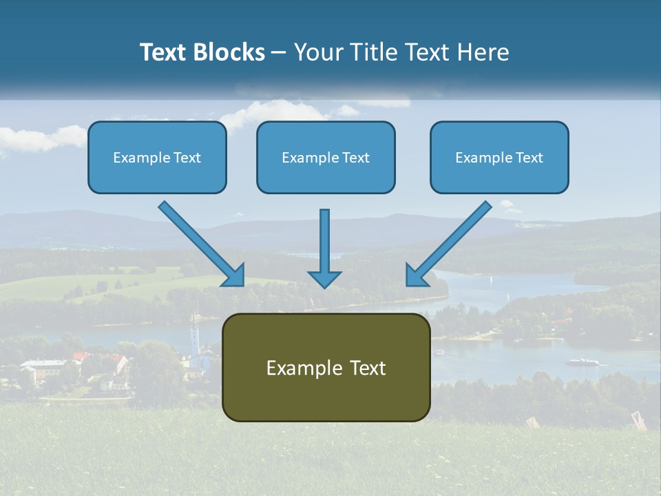Card Cartoon Happy PowerPoint Template
