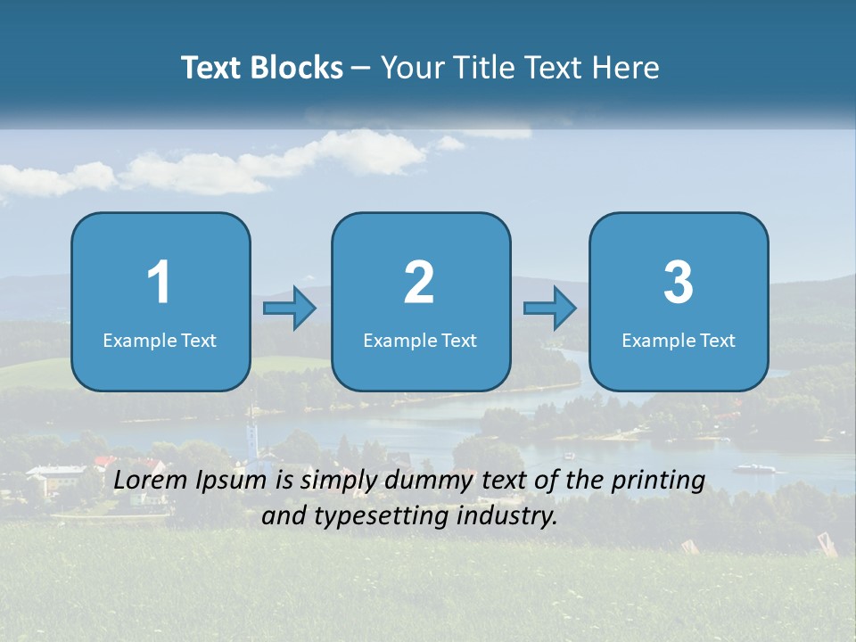 Card Cartoon Happy PowerPoint Template