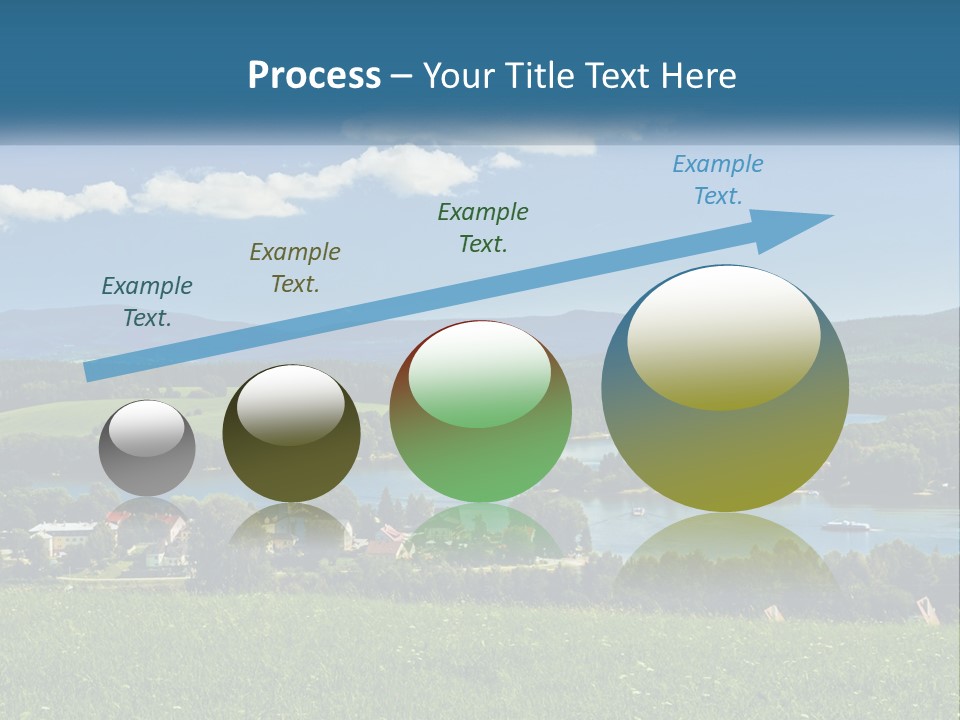 Card Cartoon Happy PowerPoint Template