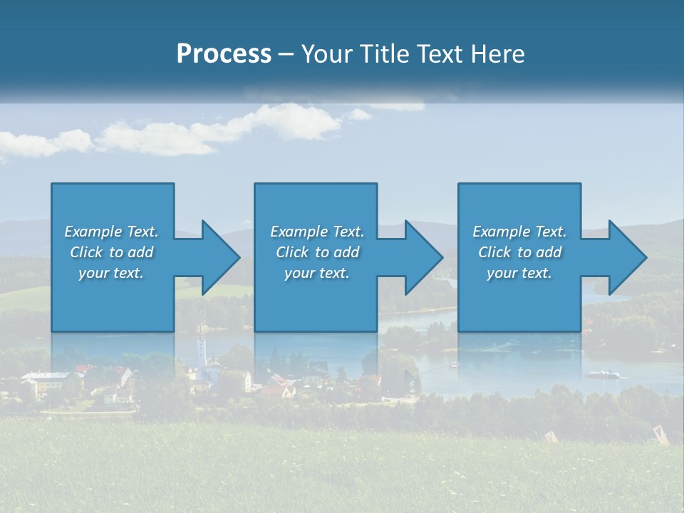 Card Cartoon Happy PowerPoint Template