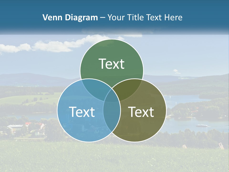 Card Cartoon Happy PowerPoint Template