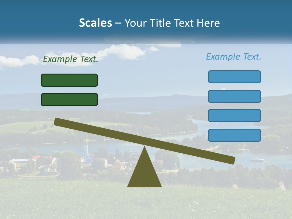 Card Cartoon Happy PowerPoint Template