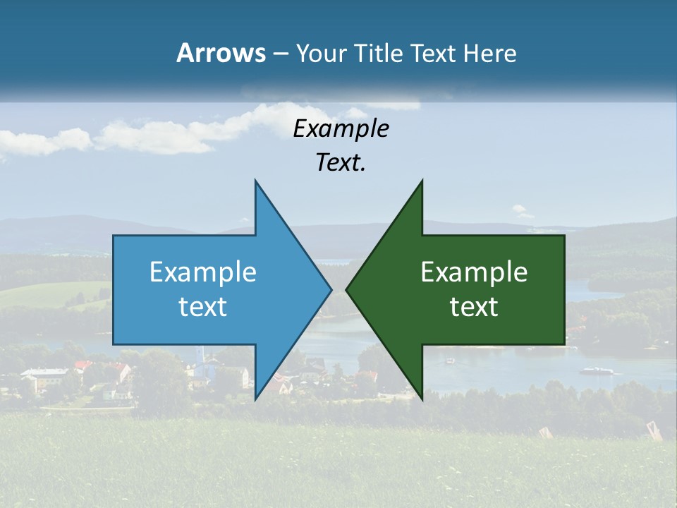 Card Cartoon Happy PowerPoint Template