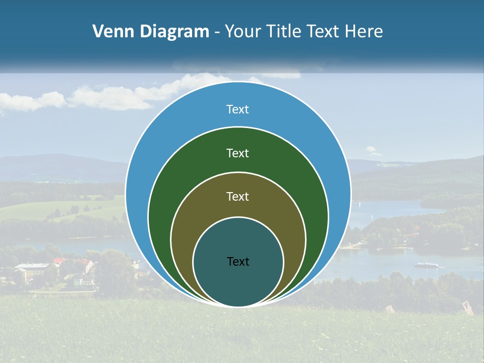 Card Cartoon Happy PowerPoint Template