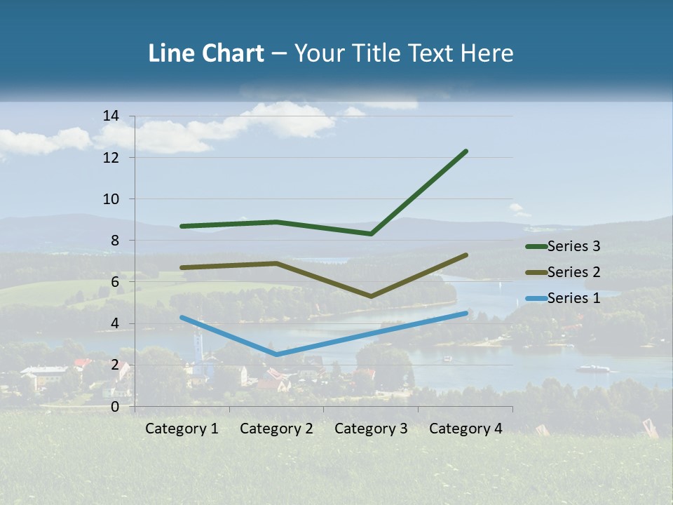 Card Cartoon Happy PowerPoint Template