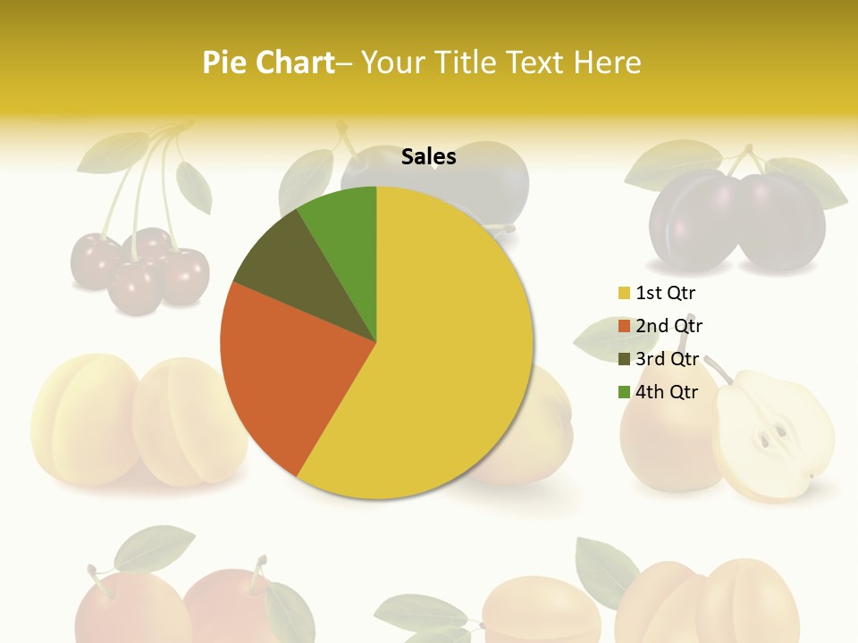 Flower Love Pattern PowerPoint Template