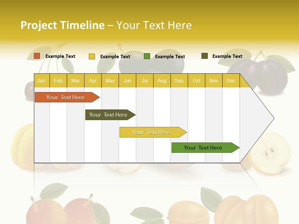 Flower Love Pattern PowerPoint Template