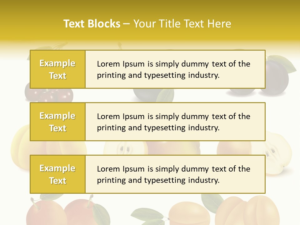 Flower Love Pattern PowerPoint Template