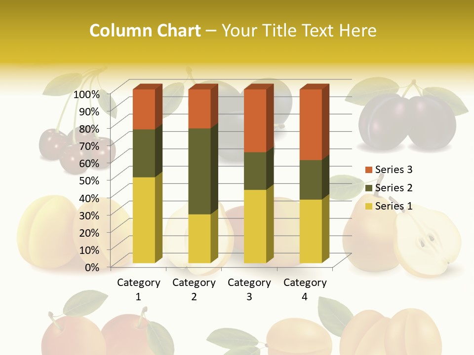 Flower Love Pattern PowerPoint Template