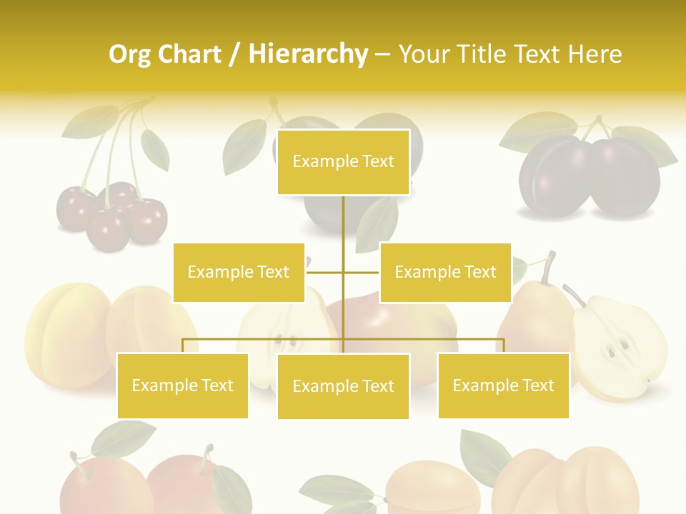 Flower Love Pattern PowerPoint Template