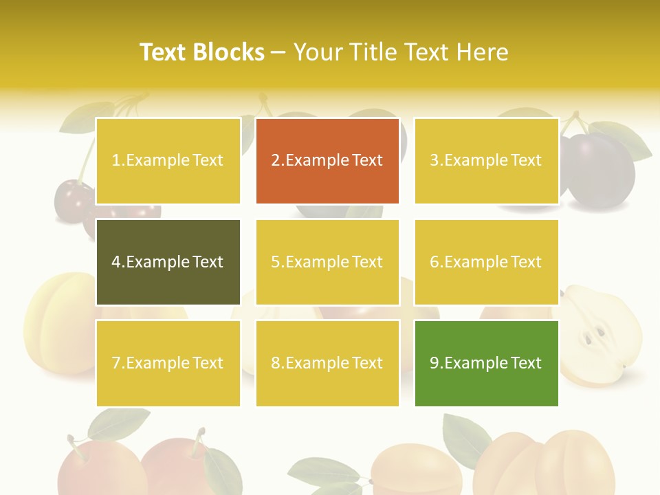 Flower Love Pattern PowerPoint Template