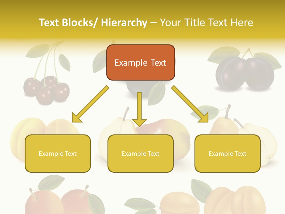 Flower Love Pattern PowerPoint Template