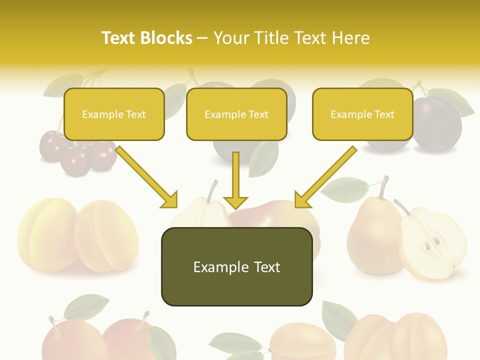 Flower Love Pattern PowerPoint Template