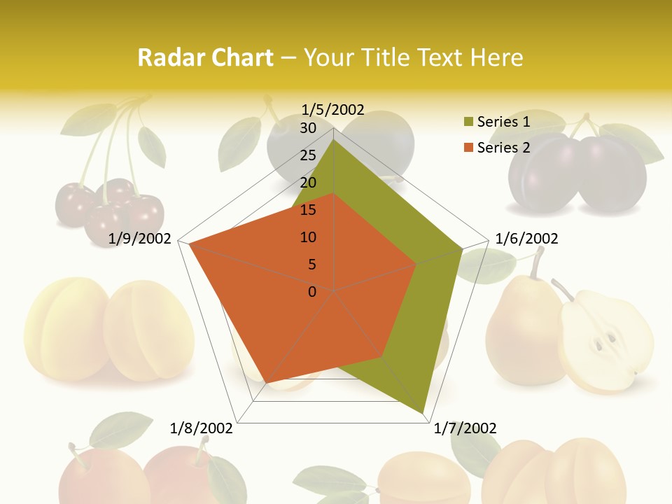 Flower Love Pattern PowerPoint Template