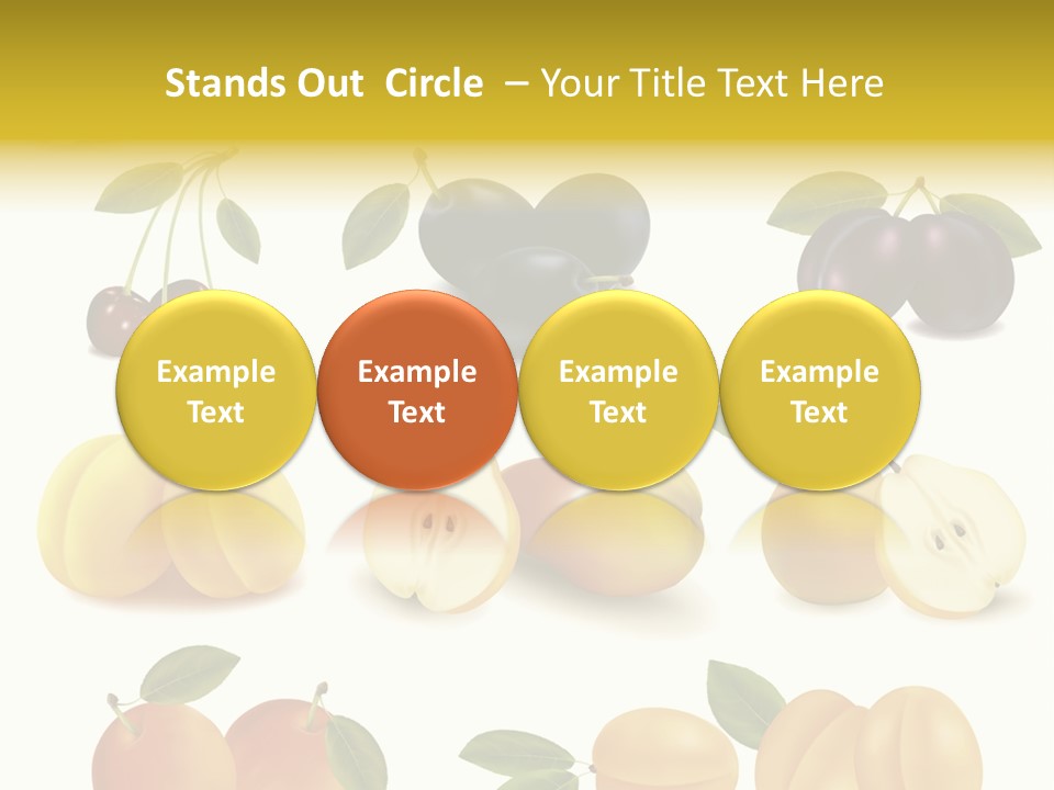 Flower Love Pattern PowerPoint Template