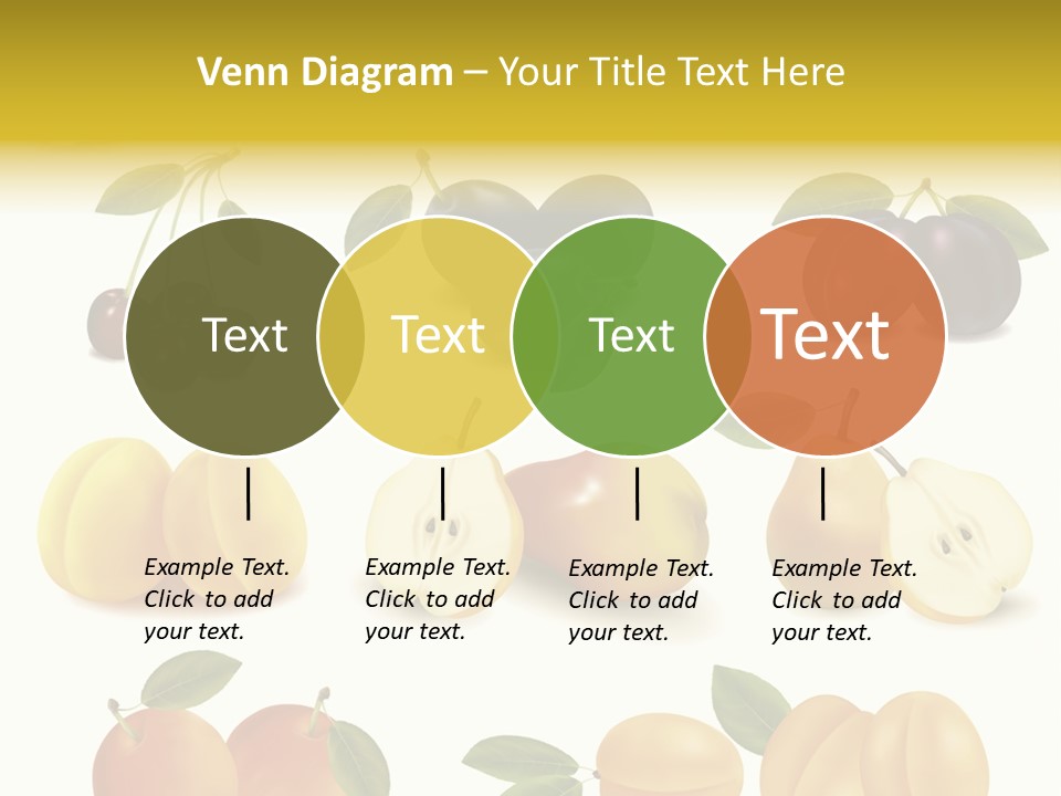 Flower Love Pattern PowerPoint Template
