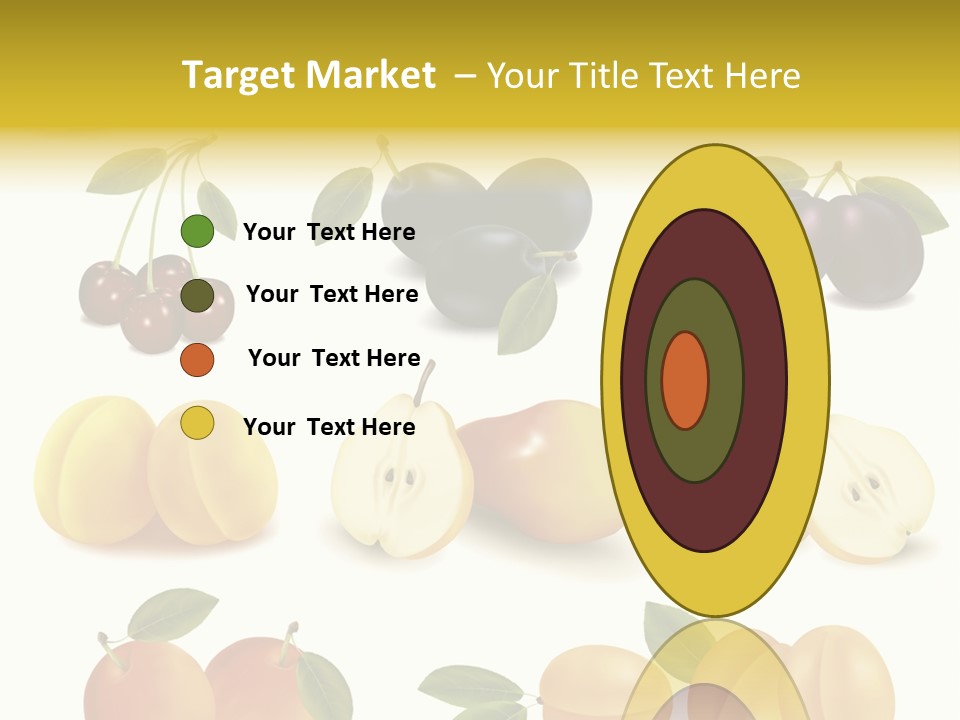 Flower Love Pattern PowerPoint Template