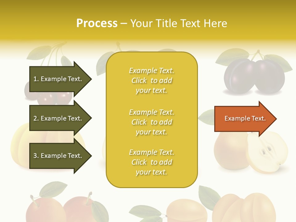 Flower Love Pattern PowerPoint Template