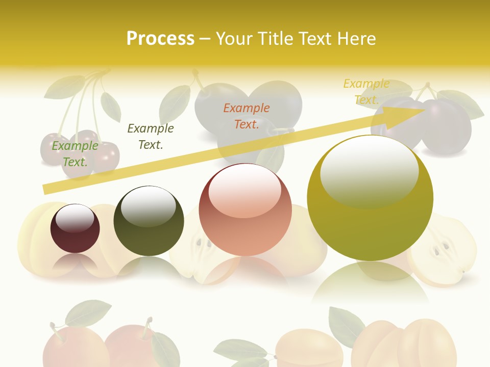 Flower Love Pattern PowerPoint Template